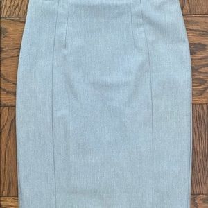 Dusty robins egg blue pencil skirt